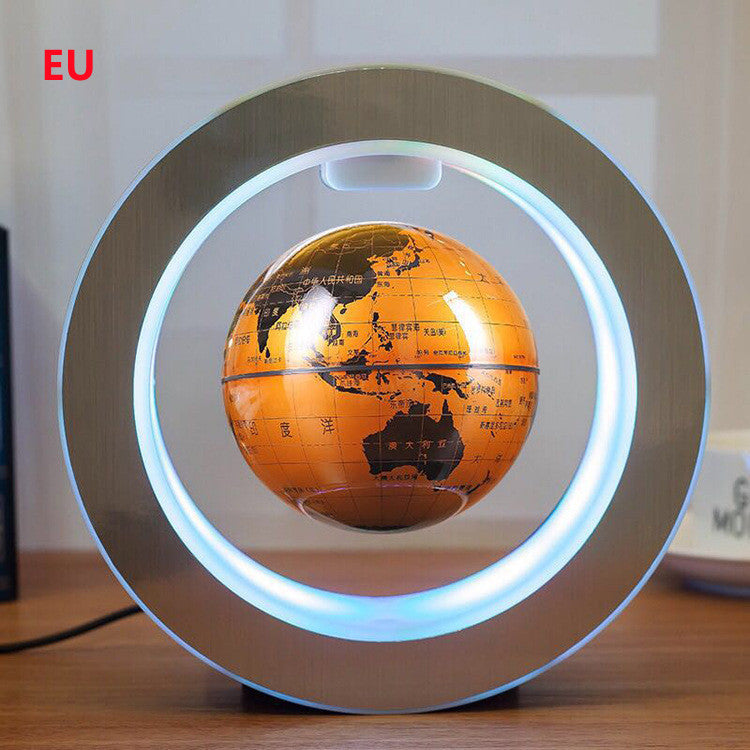 Magnetic Levitation Floating Globe Lamp – LED World Map Anti-Gravity Rotating Globe Light
