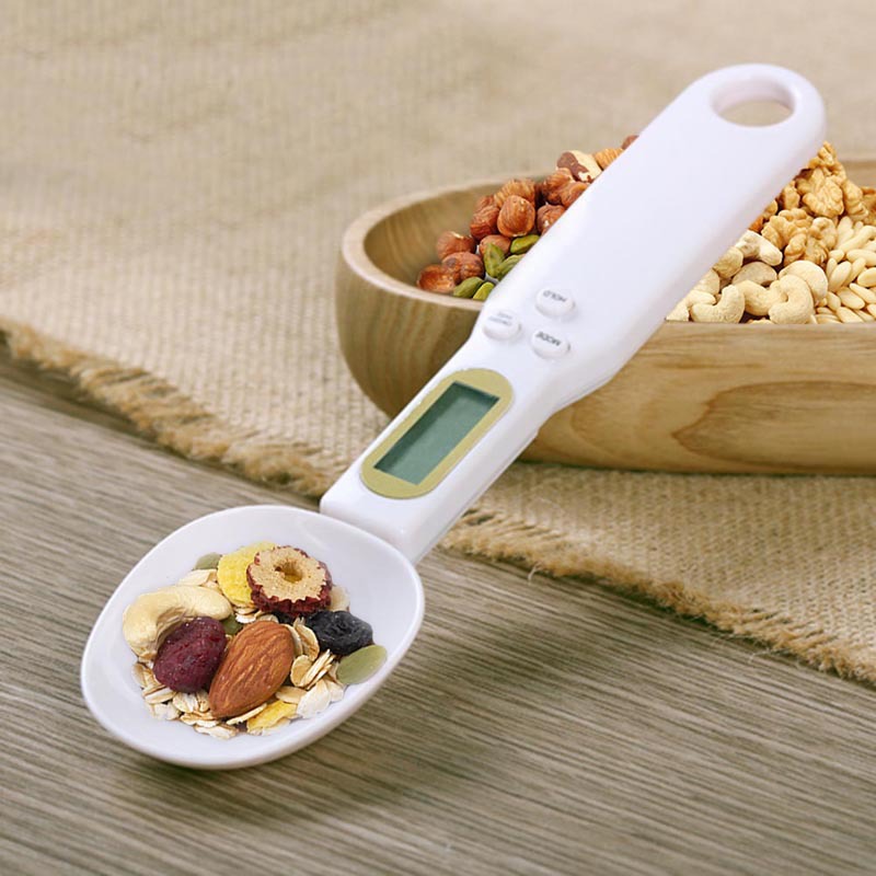 SpoonScale Pro™ Digital Measuring Spoon – 500g Precision LCD Food Scale