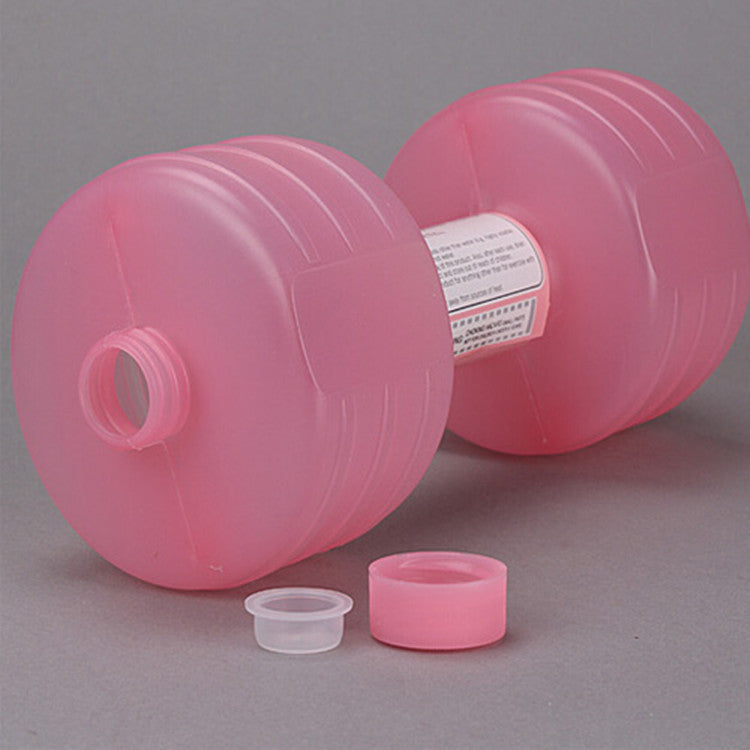 HydraLift Pro™ Fillable Water Dumbbell – Adjustable Travel Workout Weight