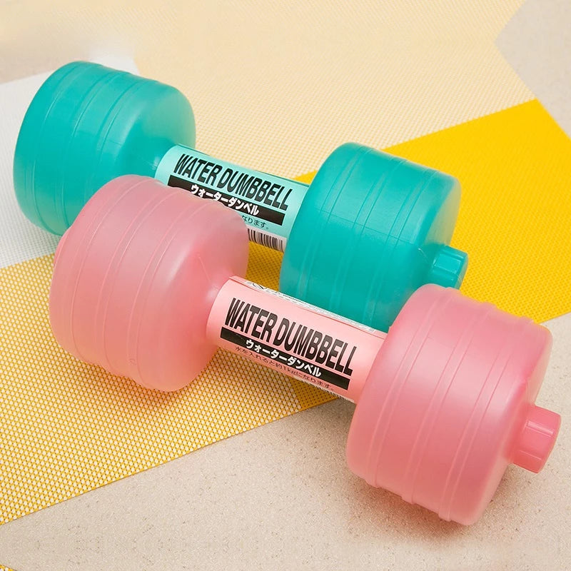 HydraLift Pro™ Fillable Water Dumbbell – Adjustable Travel Workout Weight