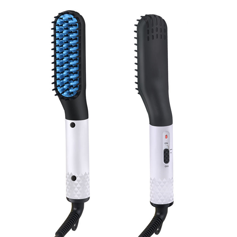 Multifunctional Hair Straightener Hair Comb Brush Men Beard Straightener