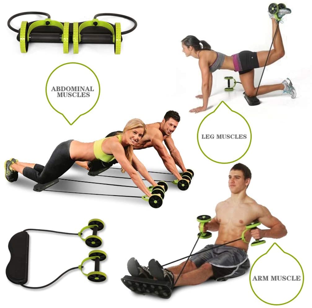 CoreRoll Pro™ Crossflex Wheel Roller – Full Body Ab & Strength Trainer