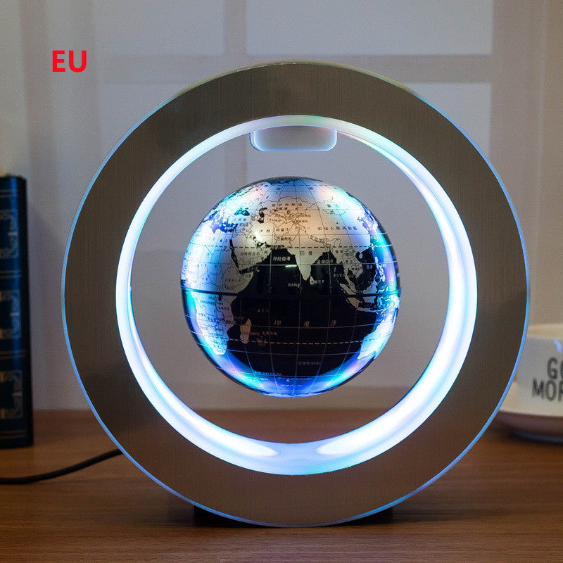 Magnetic Levitation Floating Globe Lamp – LED World Map Anti-Gravity Rotating Globe Light