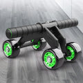 AbRoller Max™ 4-Wheel Core Trainer – Stable Home Fitness Abdominal Roller