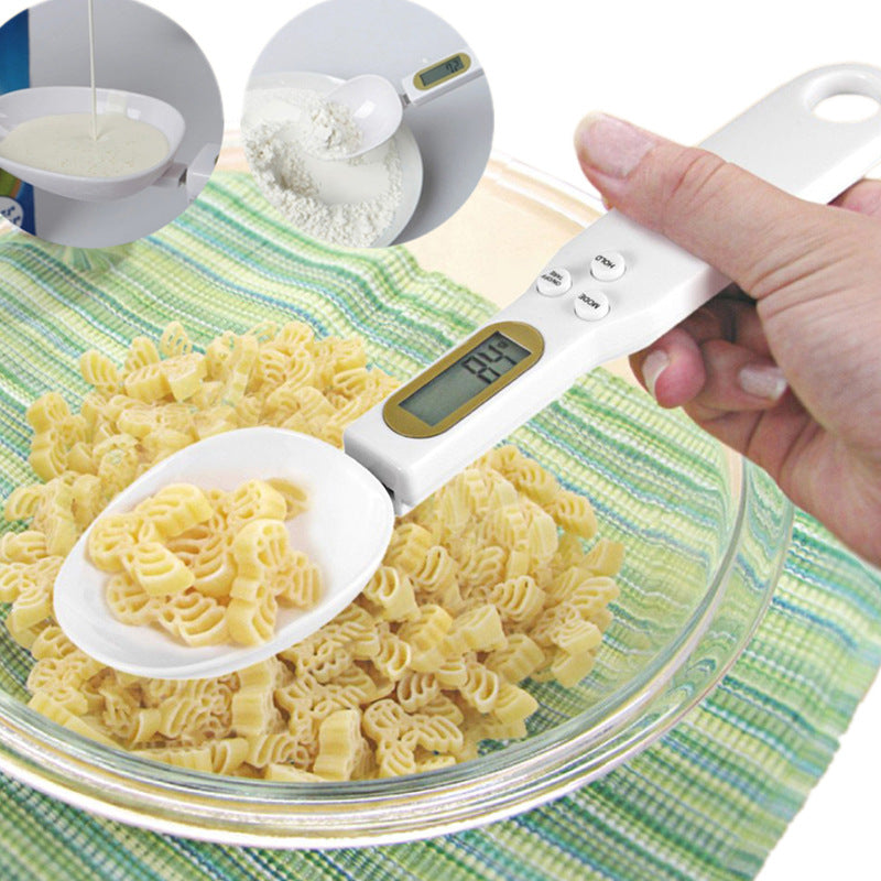 SpoonScale Pro™ Digital Measuring Spoon – 500g Precision LCD Food Scale