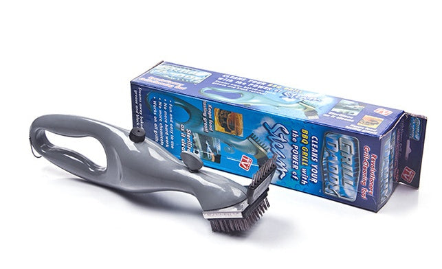 GrillShine Pro™ Stainless Steel BBQ Cleaning Brush – Heavy Duty Grill Scraper