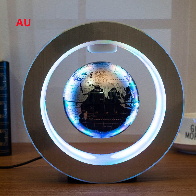 Magnetic Levitation Floating Globe Lamp – LED World Map Anti-Gravity Rotating Globe Light