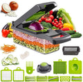 SliceMaster Pro™ 16-in-1 Vegetable Chopper – Multi Blade Salad Slicer & Peeler Set