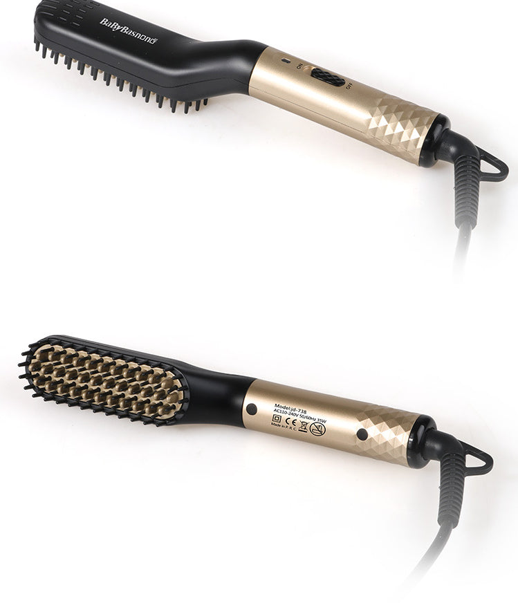 Multifunctional Hair Straightener Hair Comb Brush Men Beard Straightener