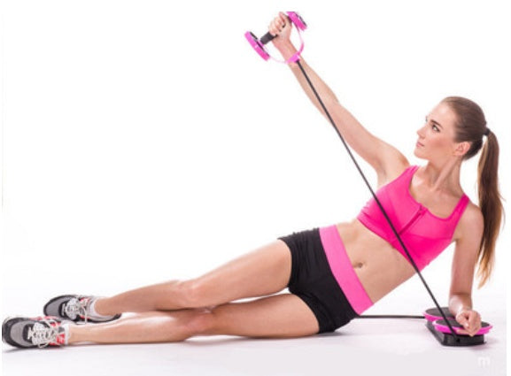 CoreRoll Pro™ Crossflex Wheel Roller – Full Body Ab & Strength Trainer