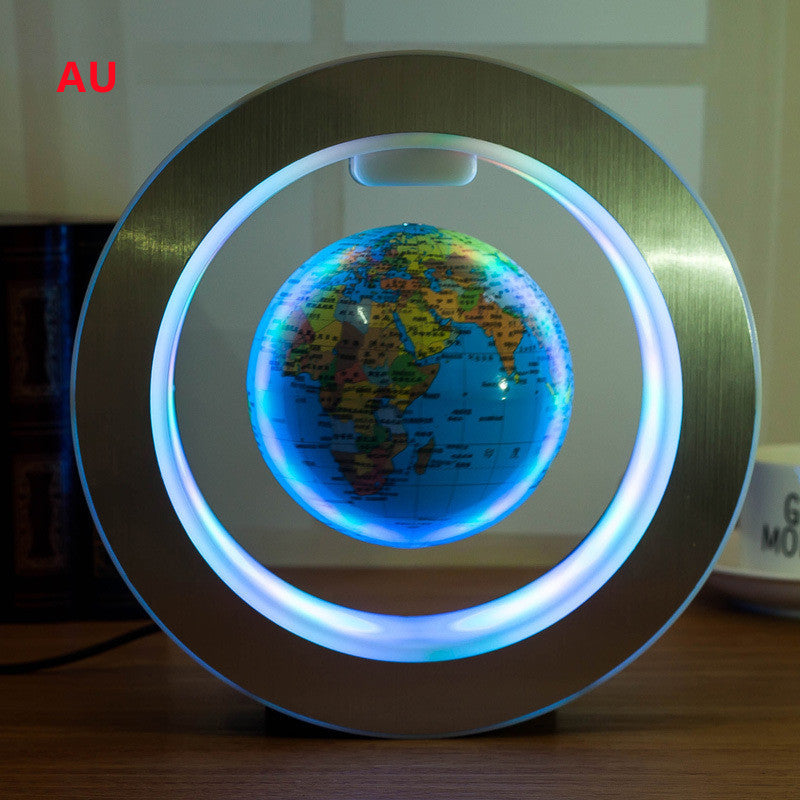 Magnetic Levitation Floating Globe Lamp – LED World Map Anti-Gravity Rotating Globe Light